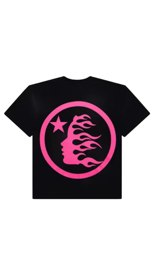 HELLSTAR CLASSIC TEE BLACK/PINK (GEL PRINT)