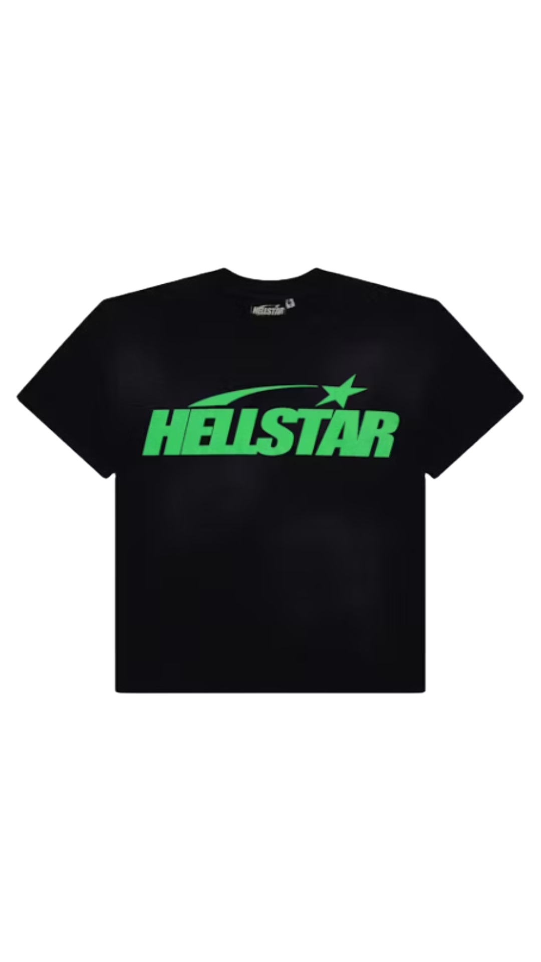 HELLSTAR CLASSIC TEE BLACK/GREEN (REGULAR PRINT)