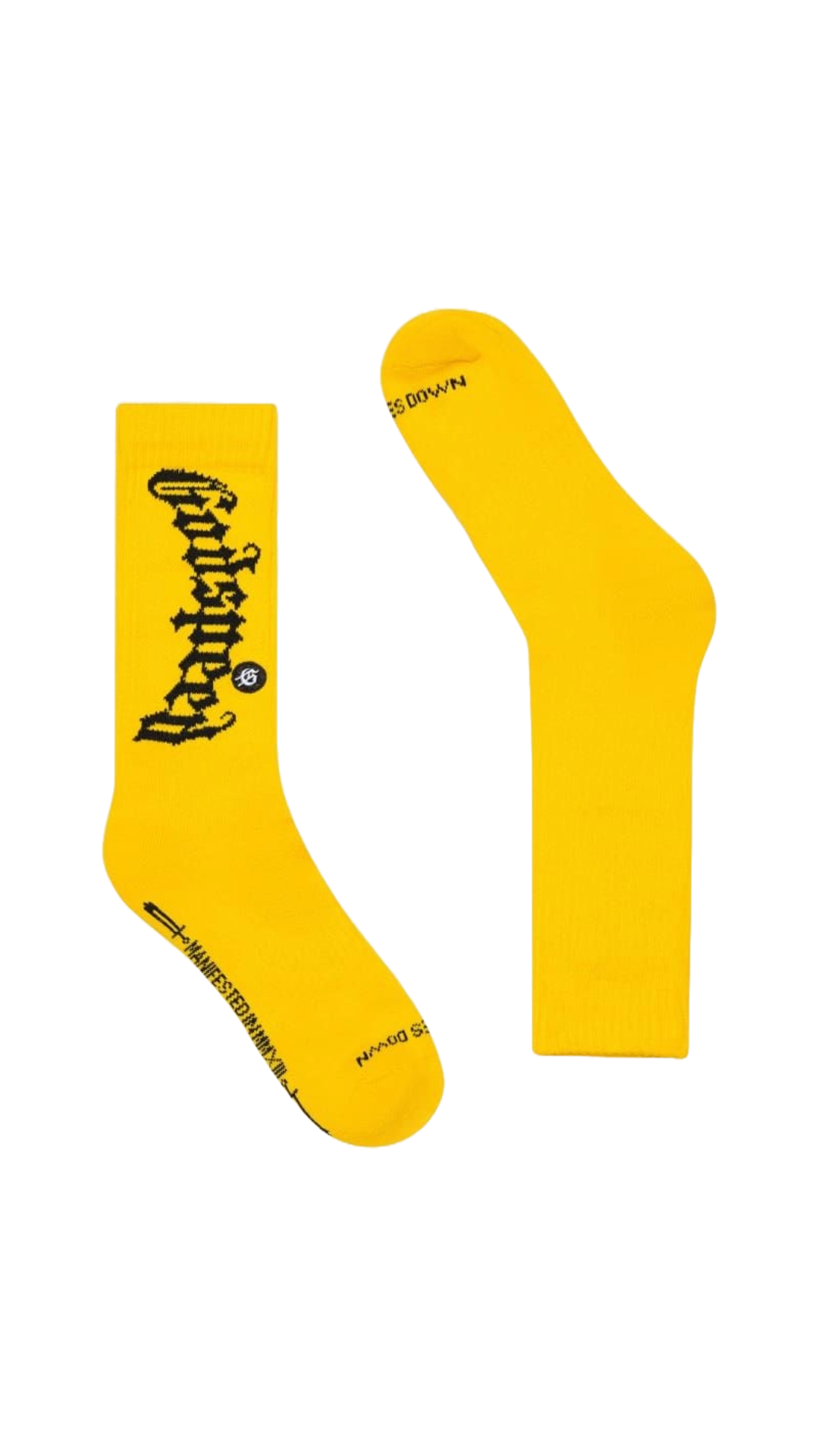 GODSPEED "OG" LOGO SOCK (YLW)