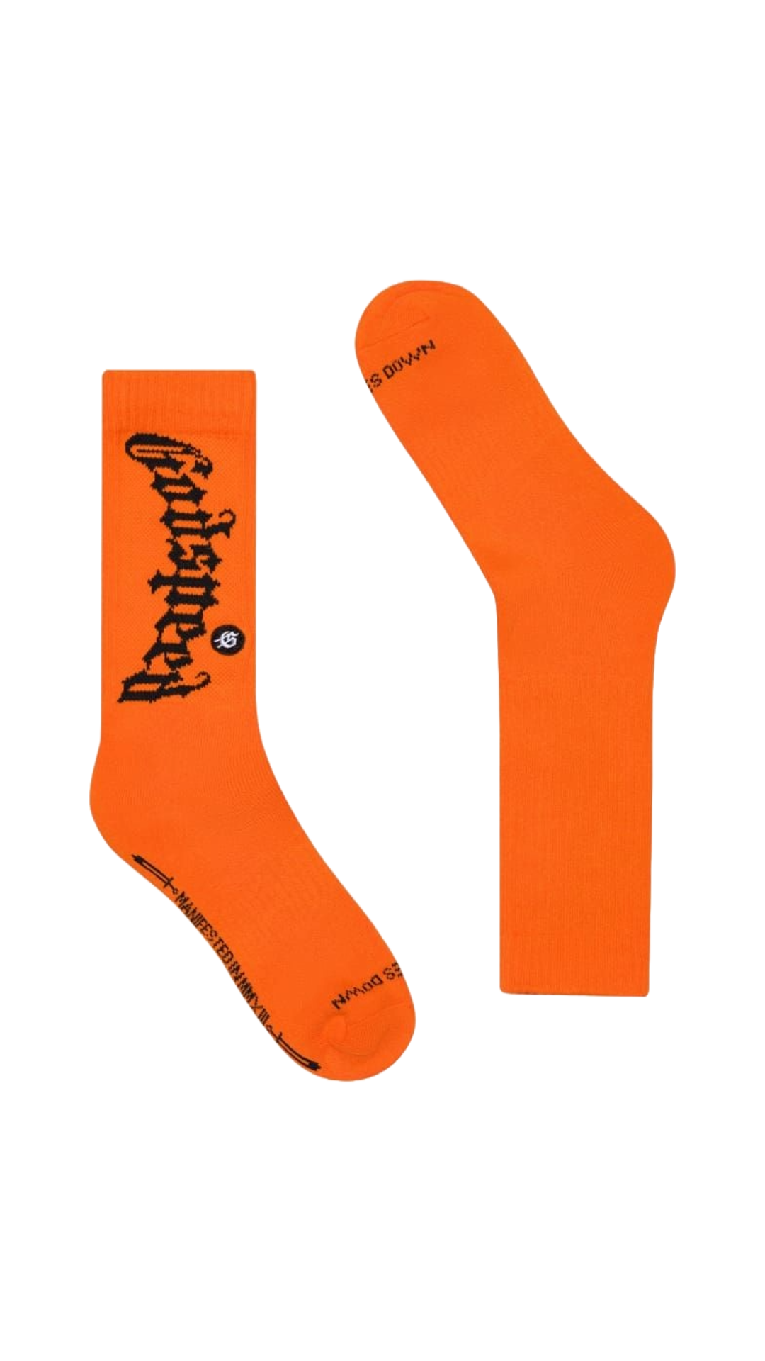 GODSPEED "OG" LOGO SOCK (TANGERINE)