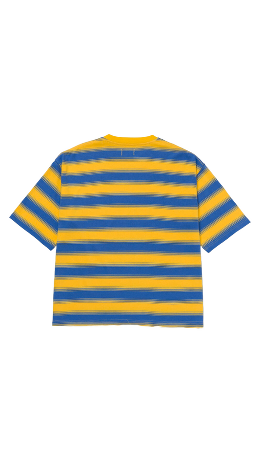 HTG 1988 BOX STRIPE TEE (YLW)