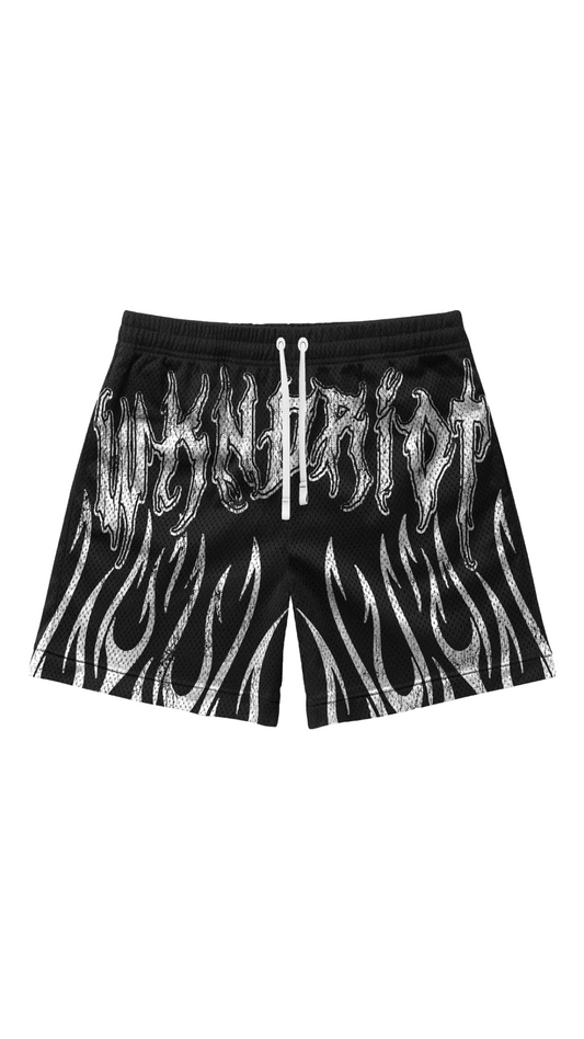 WKND RIOT "PRAY FOR MY ENEMIES" SHORTS BLACK