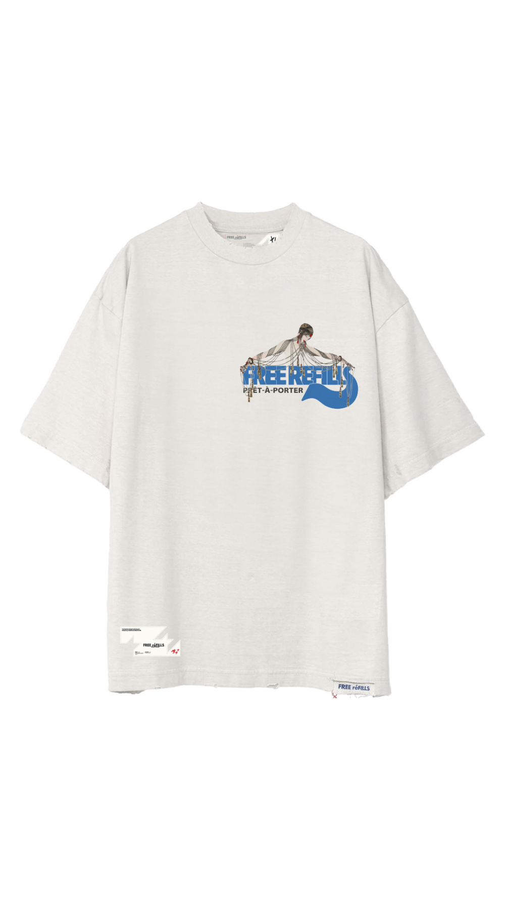 FR LAST SUPPER TEE (VINTAGE WHITE)