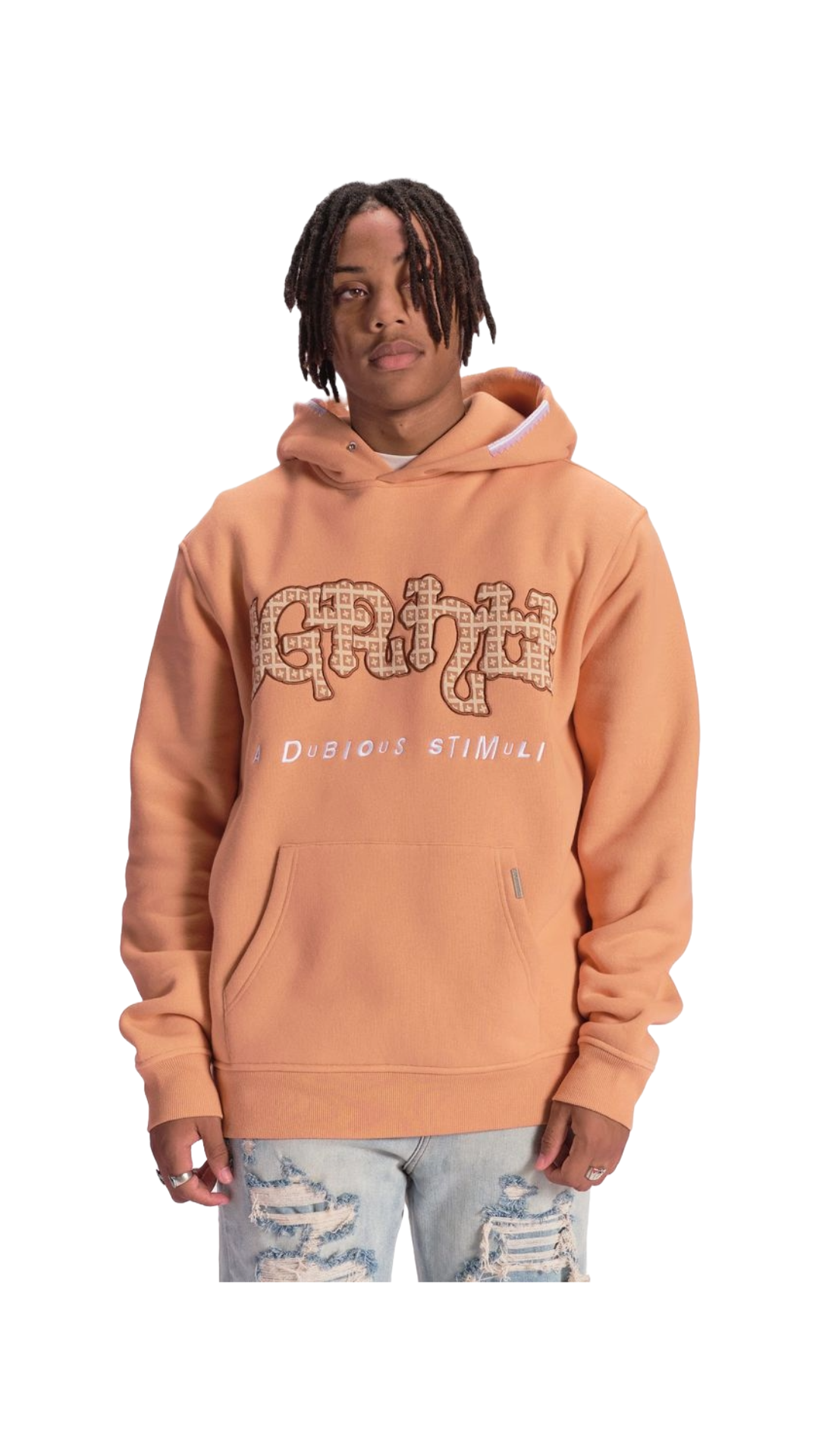 SH “DUBIOUS” HOODIE (APRICOT)