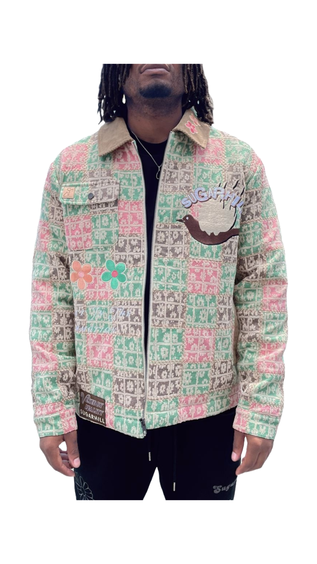 SH "BLOCKA" PATCHWORK JACKET (MULTICOLOR)