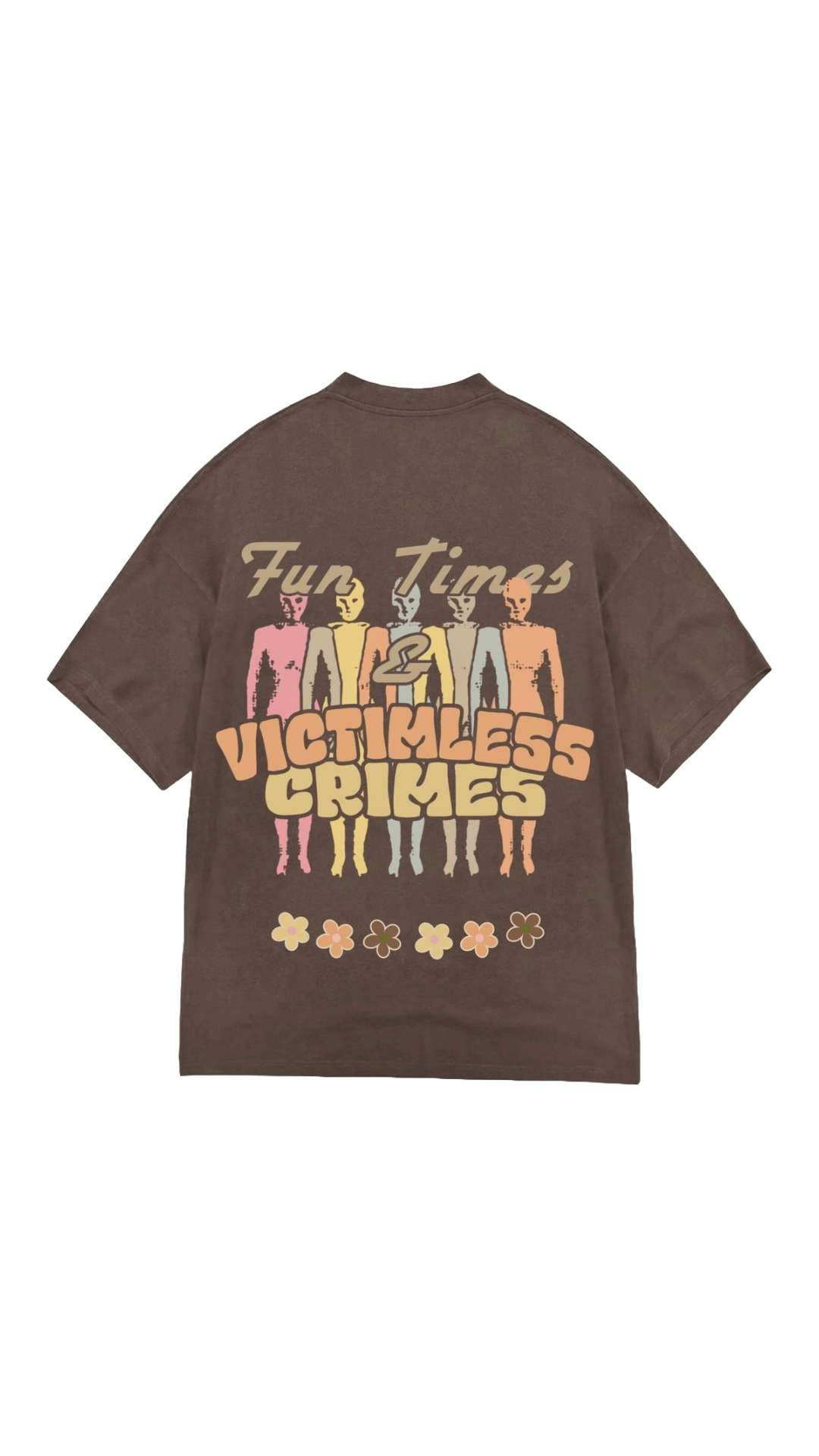 SH "FUN TIMES" T-SHIRT (BROWN)