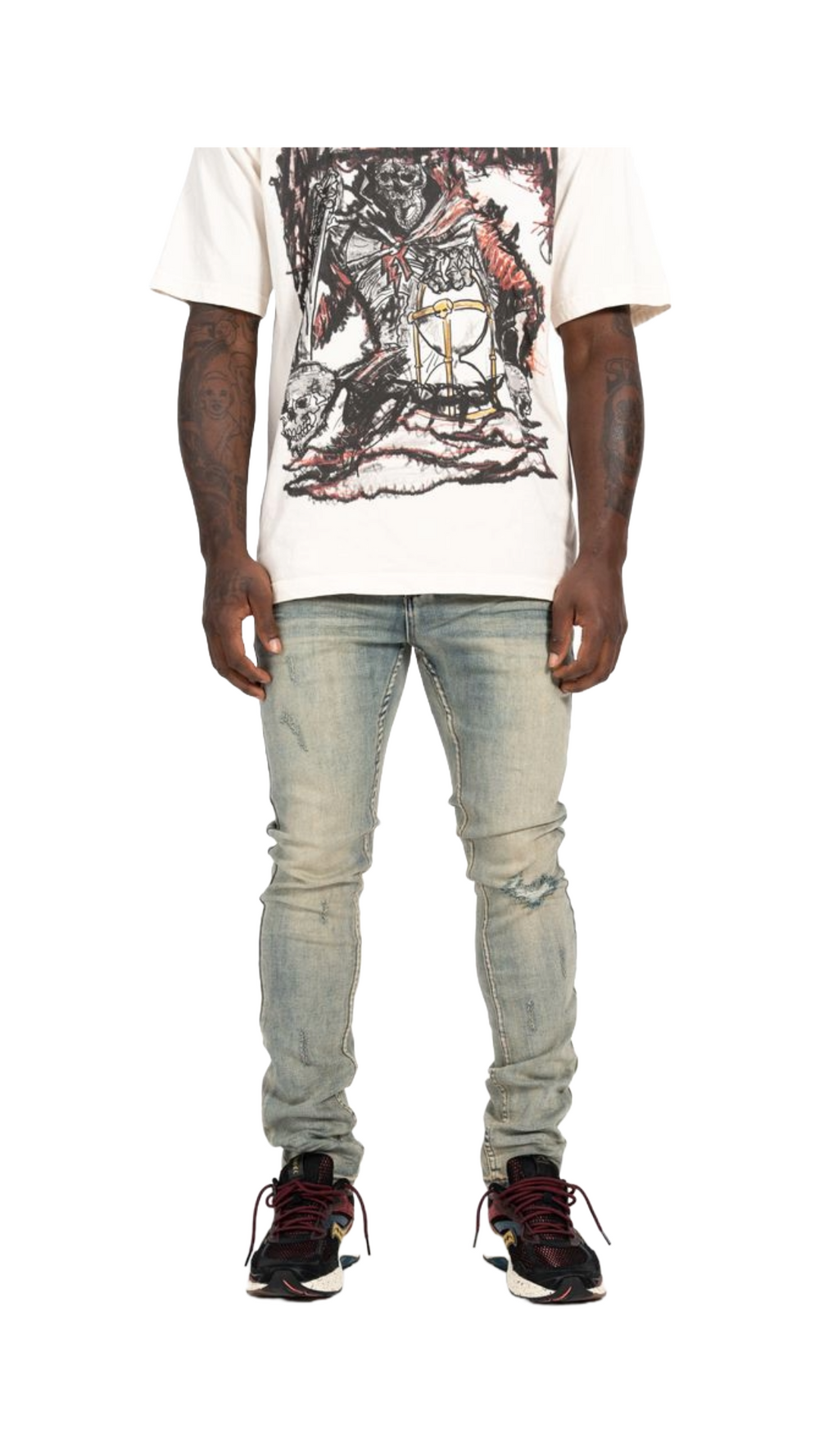 RELAPSE "SAVAGE BLUE" JEANS