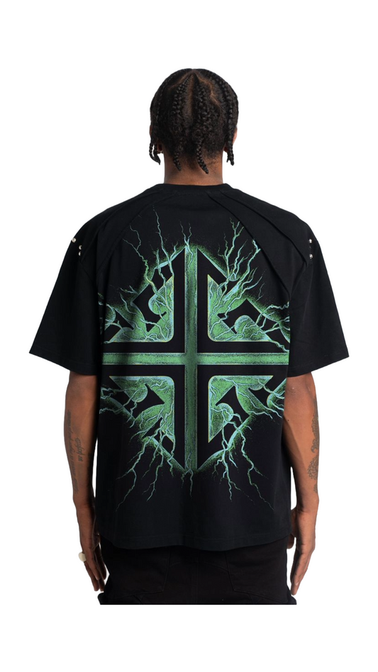 OBSIDIAN BLACK ELECTROSHOCK THERAPY TEE