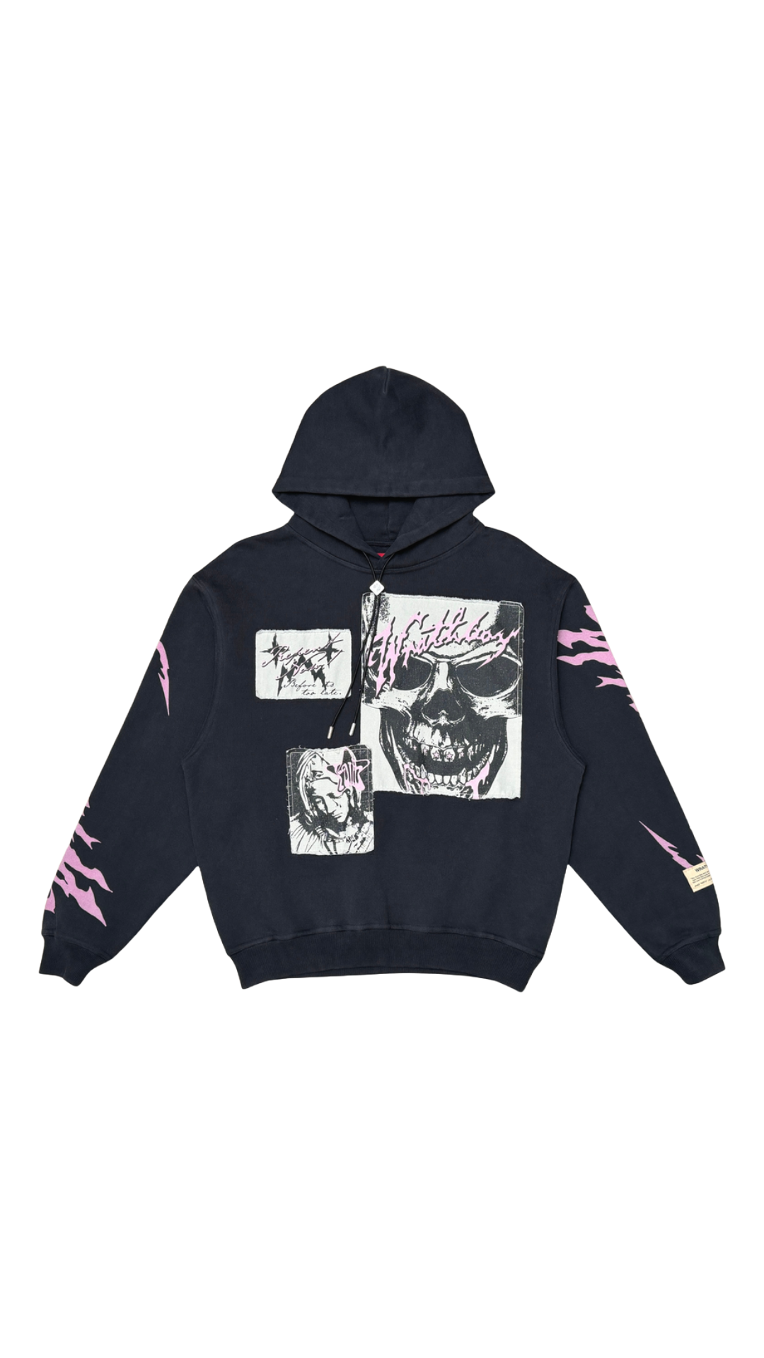 WB REPENT NOW CROP HOODIE