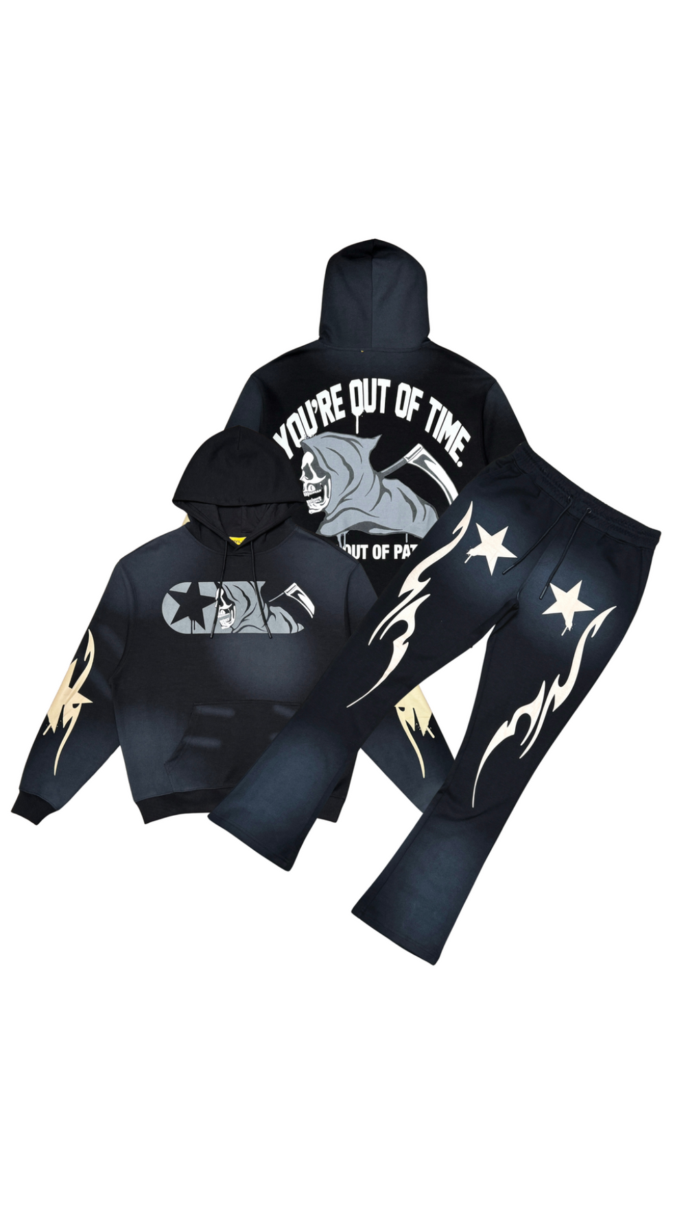 CD YOU'RE OUT OF TIME HOODIE SET