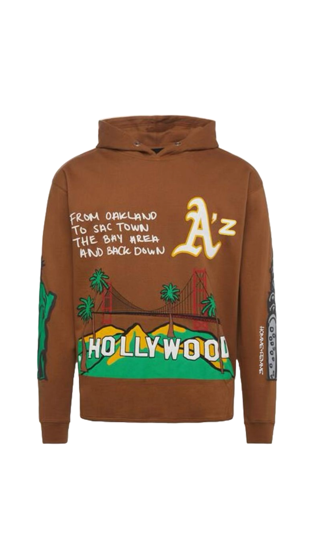 Cali To NYC Hoodie (Chocolate)