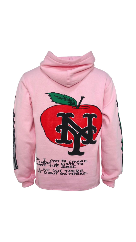 Cali To NYC Hoodie (Pink)