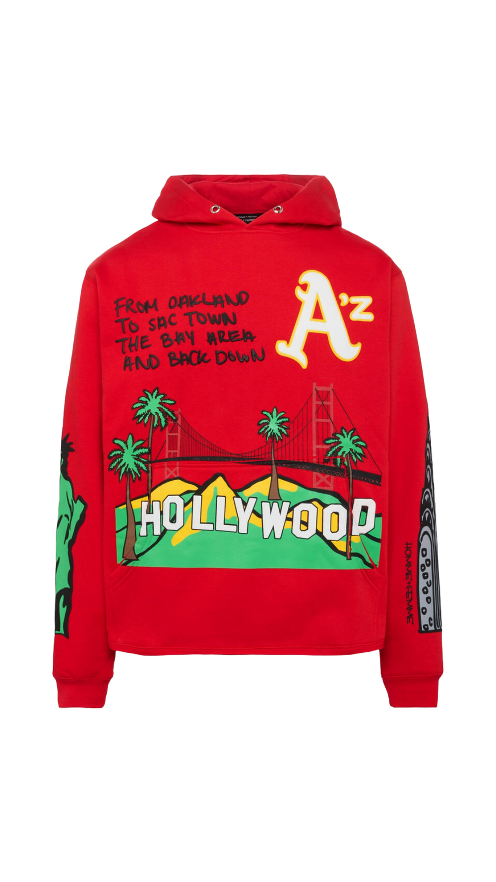 Cali To NYC Hoodie (Red)