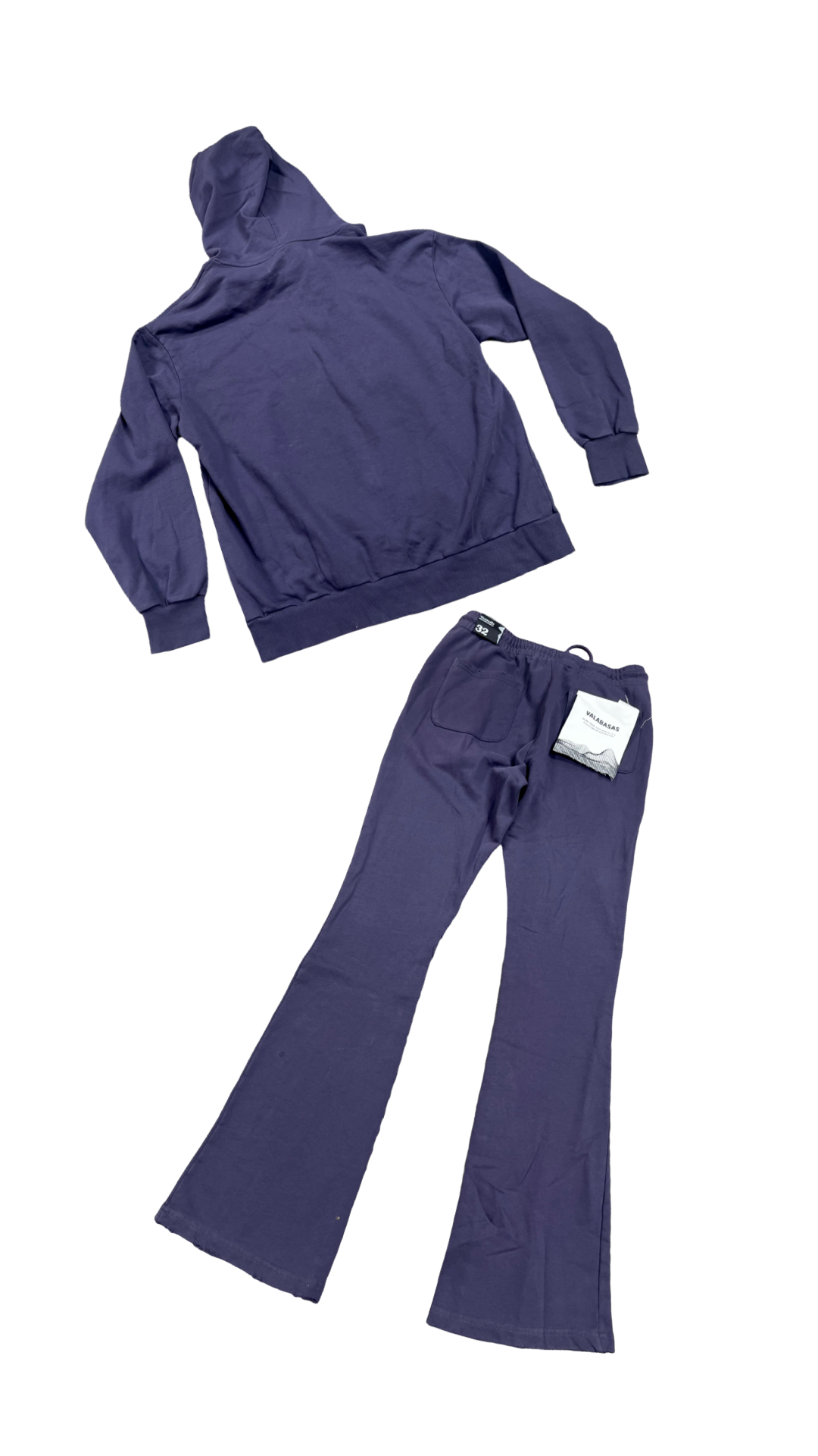 VALABASAS "VALA-FOCUS" PURPLE FLEECE SET