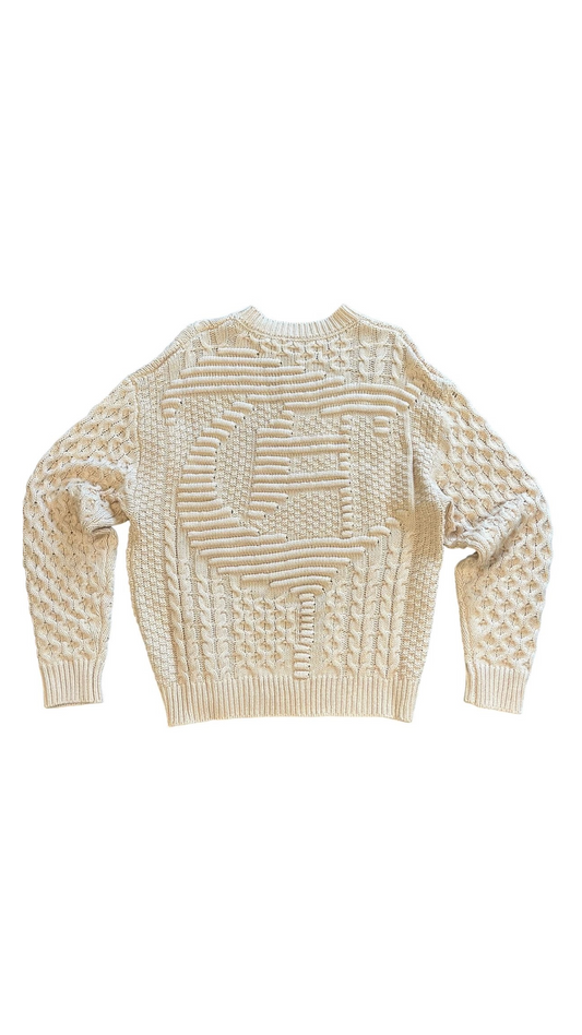 TRNCHS "TILDEN" CREAM SWEATER