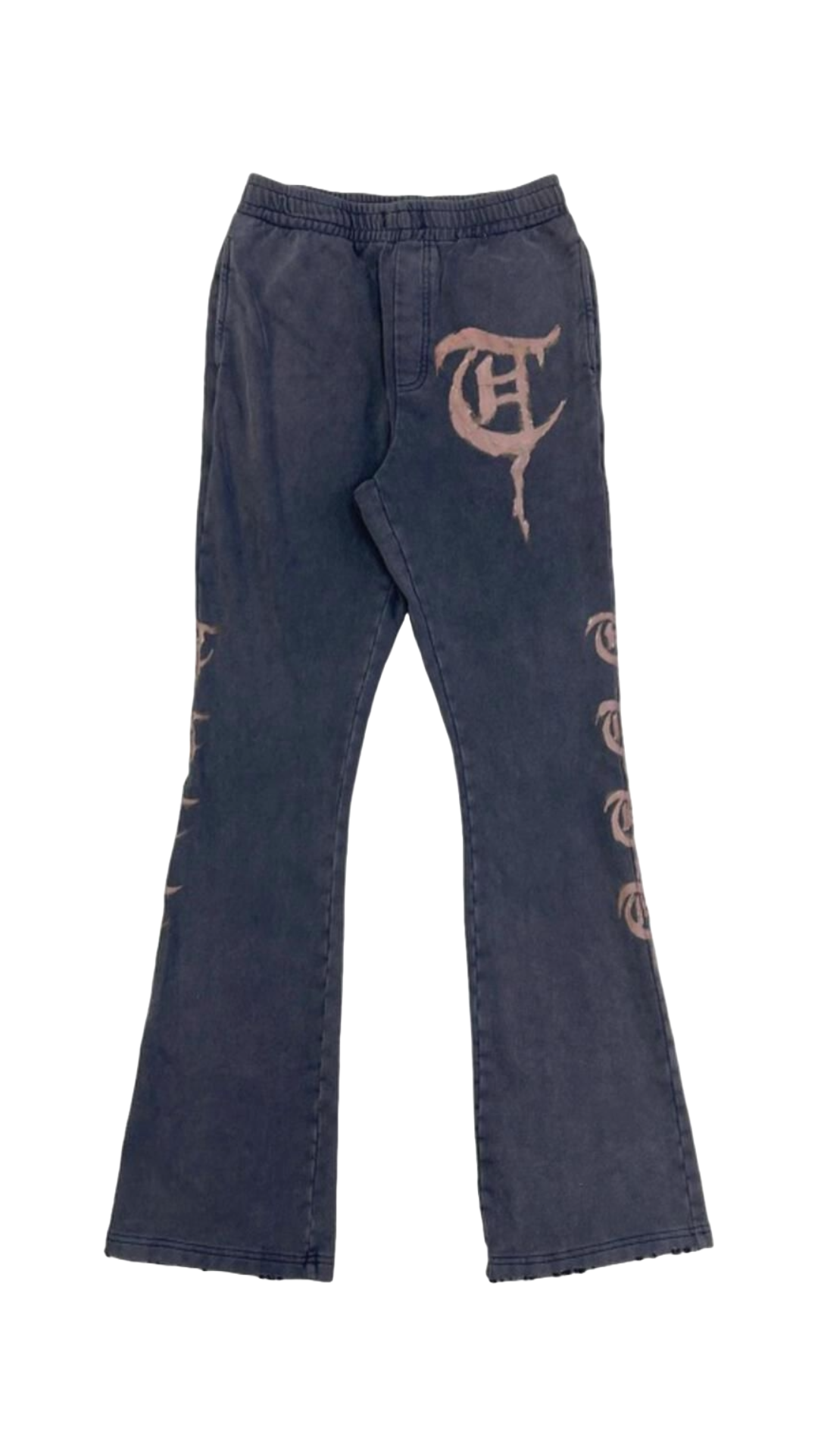 TRNCHS "CALLIGRAPHY" STACKED JOGGERS