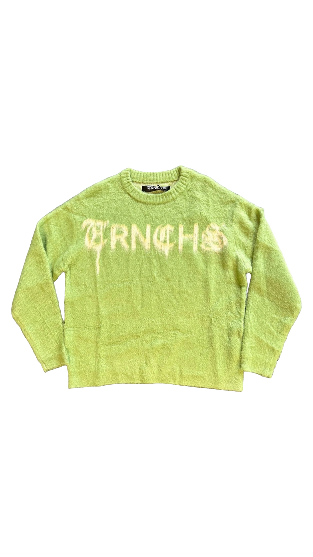 TRNCHS "MOHAIR BLEND" LOGO SWEATER