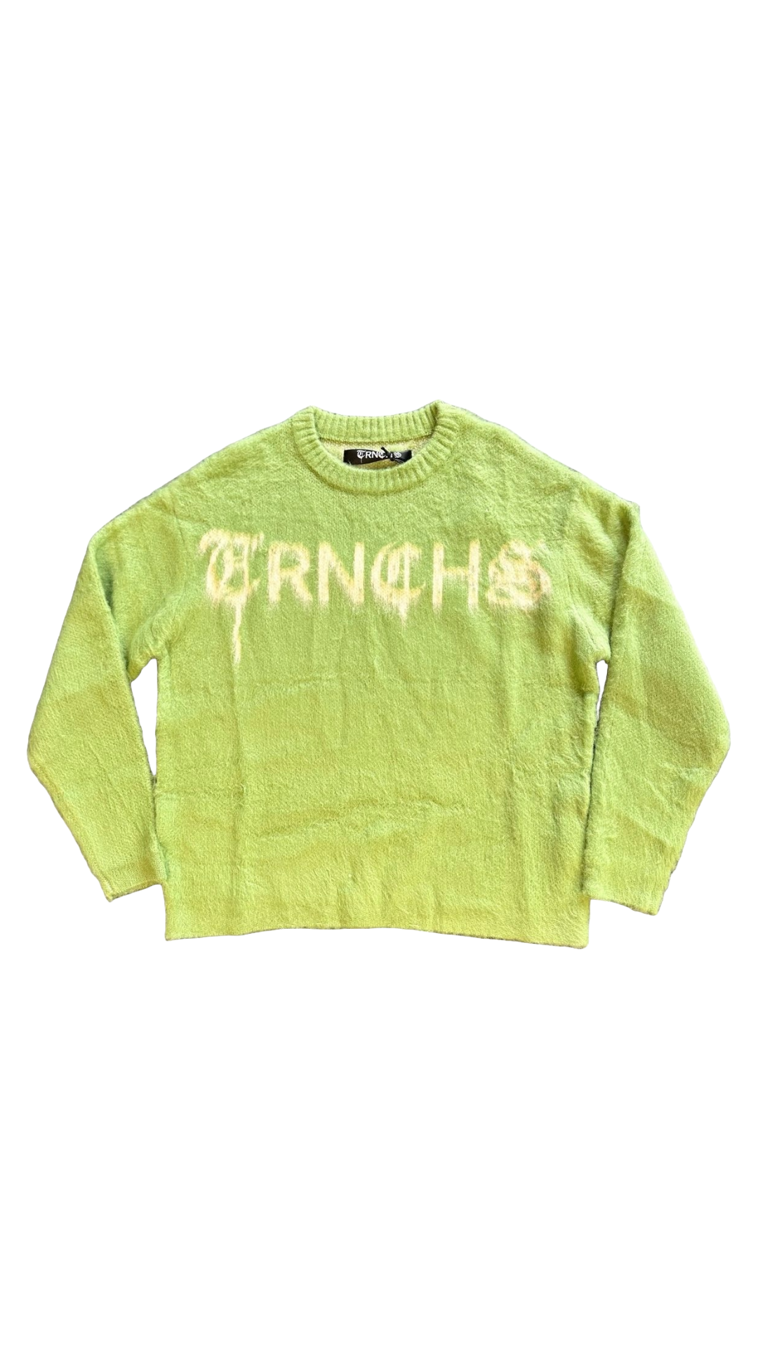 TRNCHS "MOHAIR BLEND" LOGO SWEATER