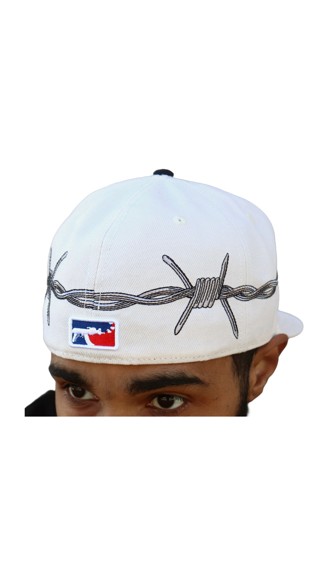 LS BARBWIRE FITTED (CRM/BLK)