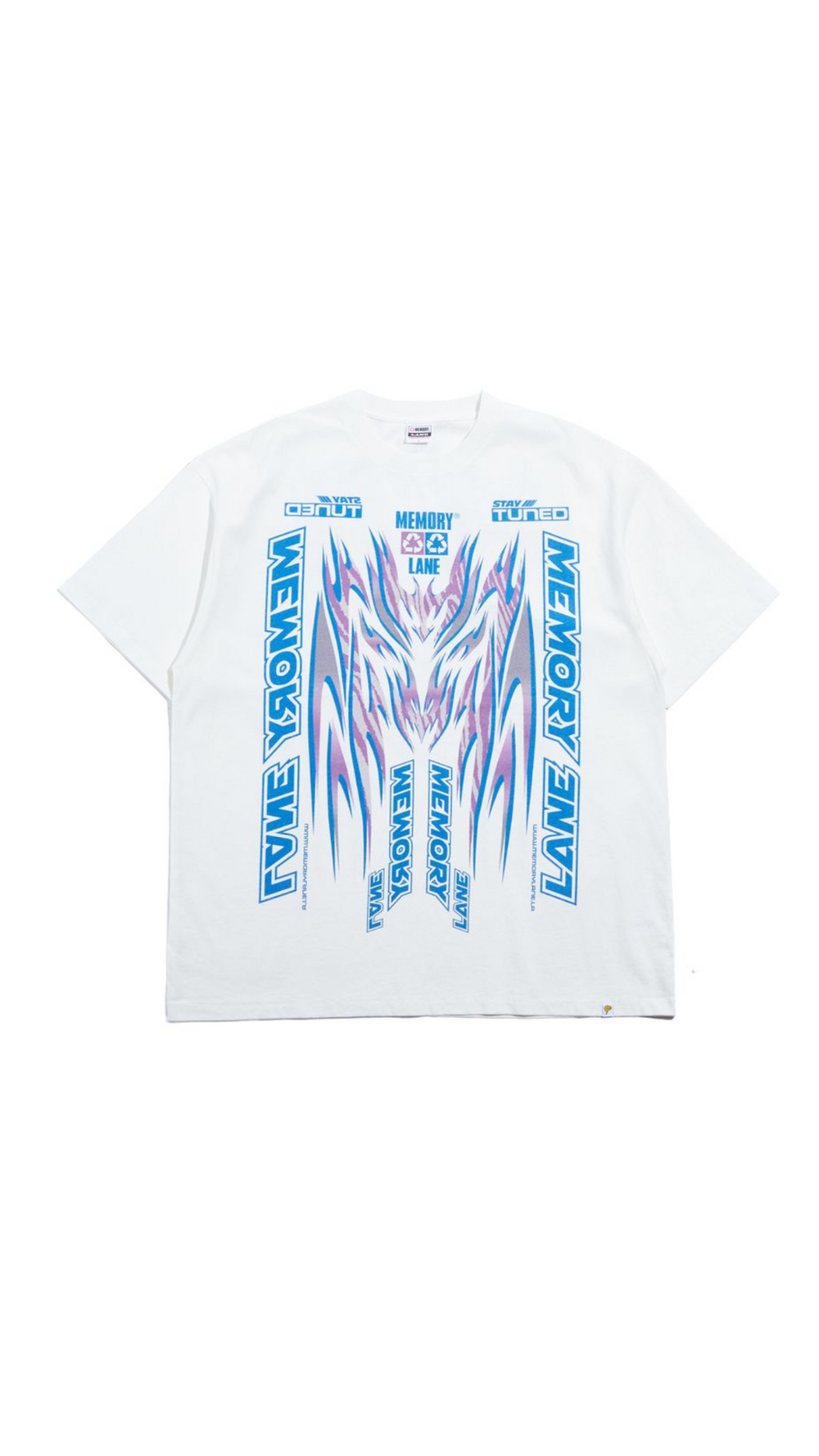 ML DECAL BANNER TEE (OFF WHITE)