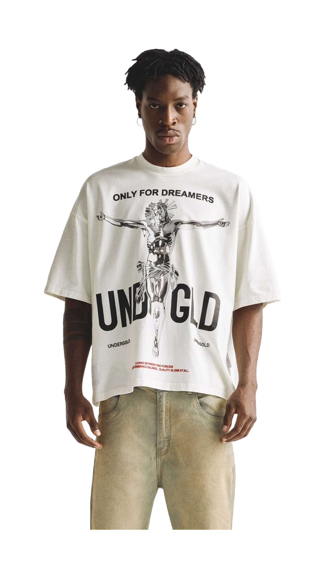 UNDERGOLD SANCTUS CHROMA BOXY FIT TEE