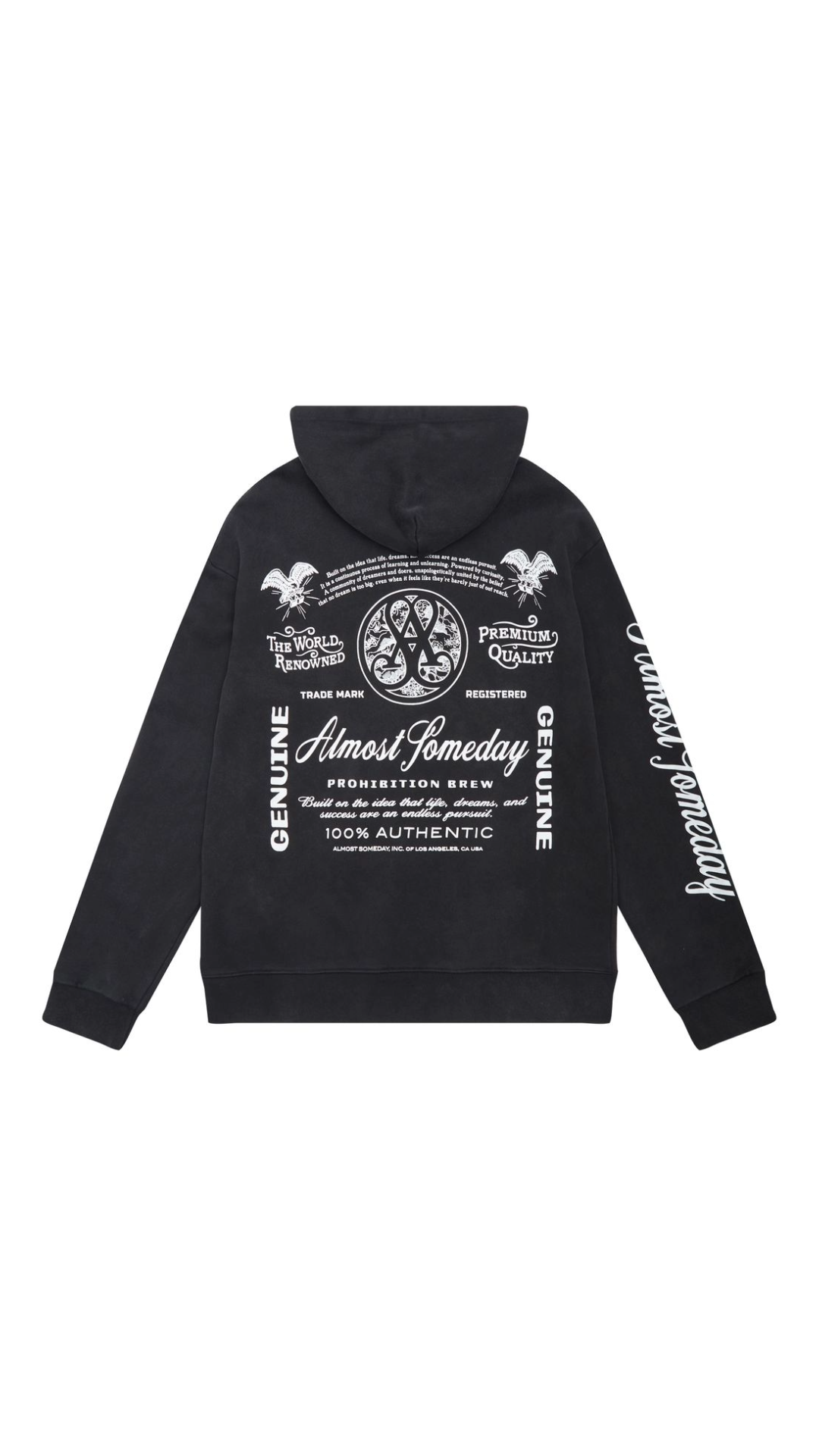 AS PROHIBITION HOODIE - VINTAGE WASH