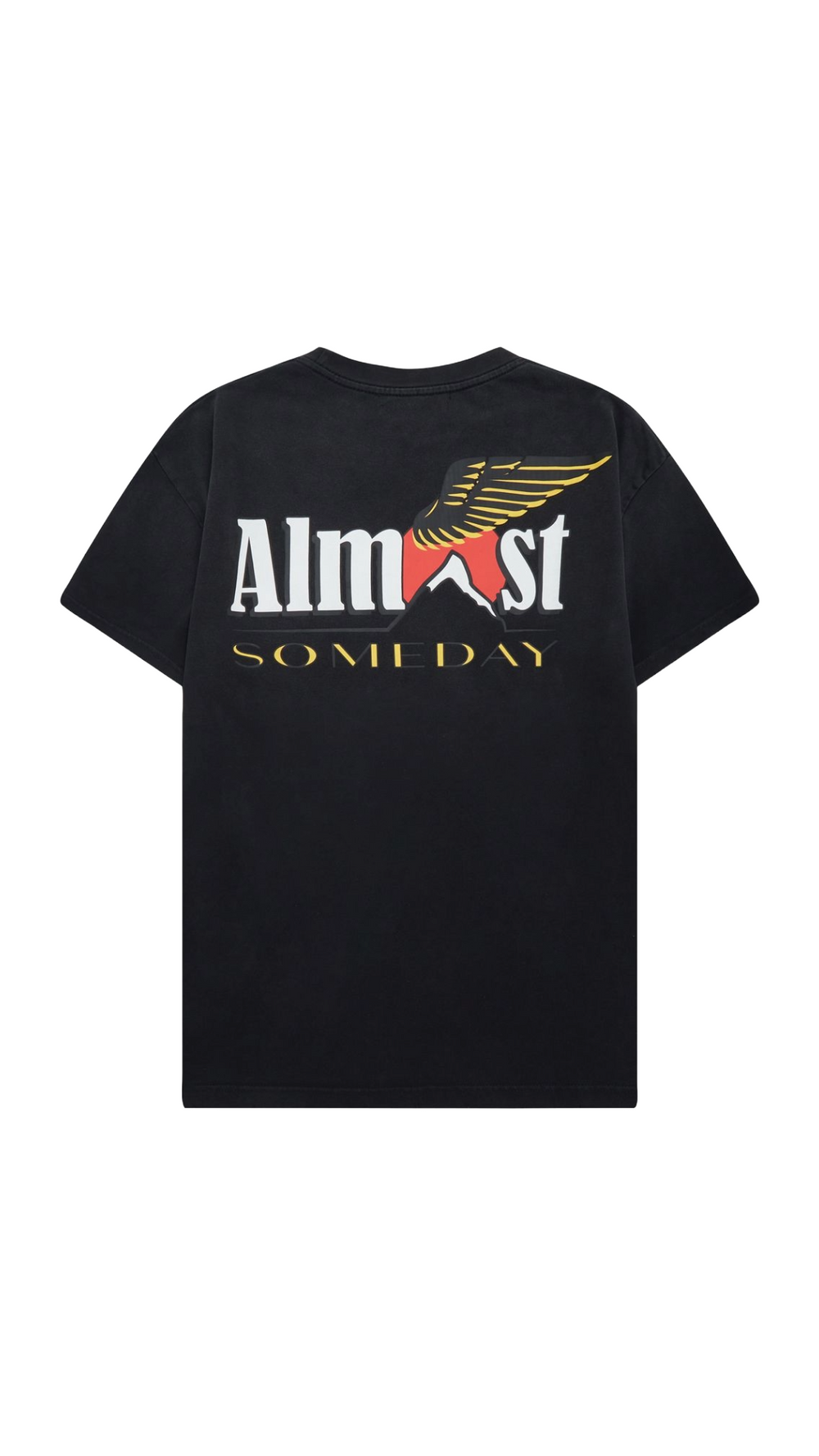 AS SPIRIT TEE - BLACK WASH