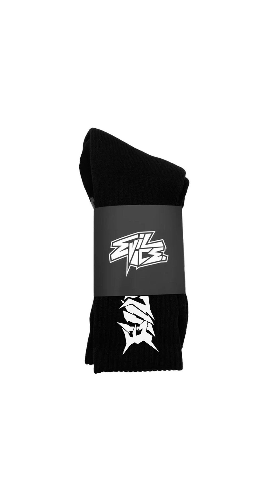 EVIL VICE SOCKS (BLACK)