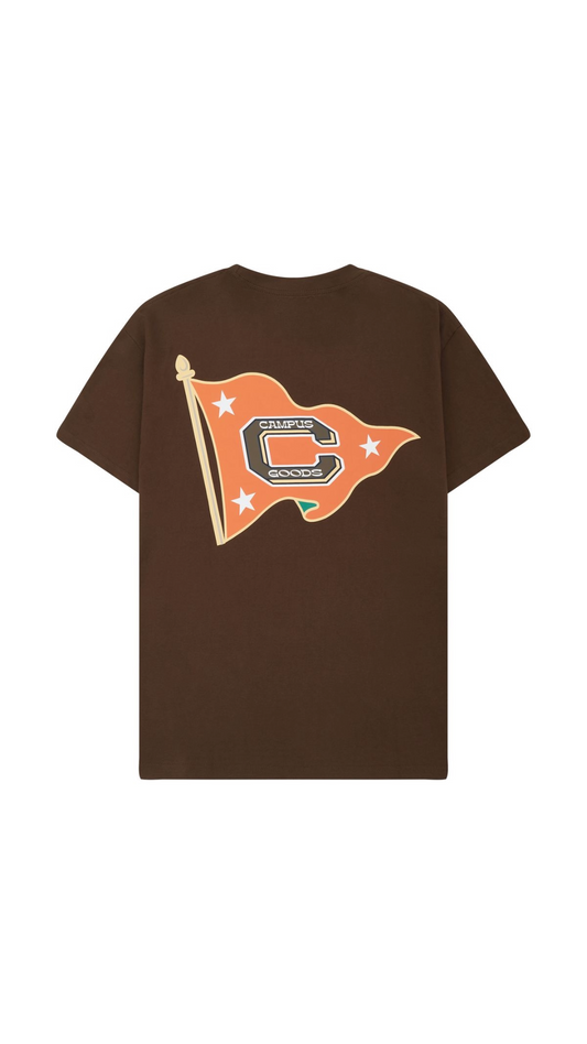 CAMPUS ALUMNI TEE - BROWN