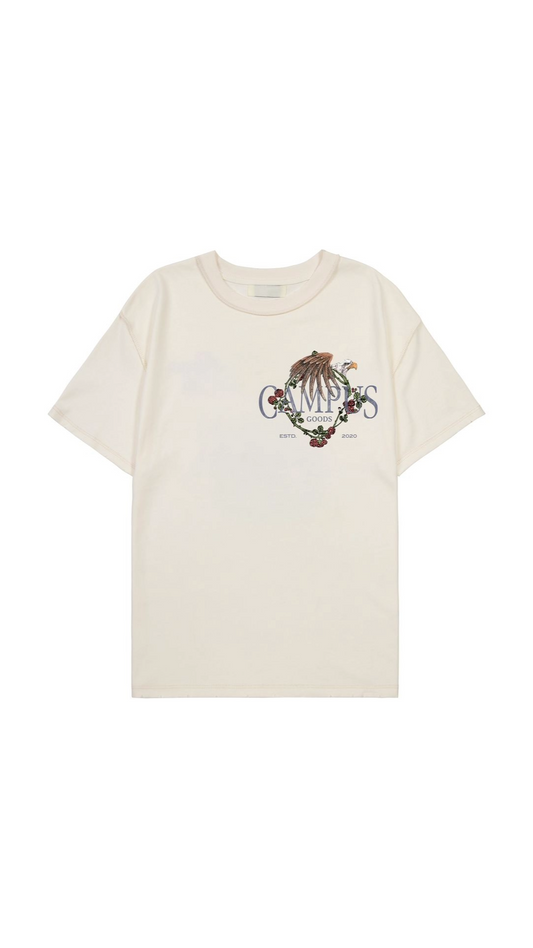 CAMPUS DREAMCATCHER TEE - CREAM