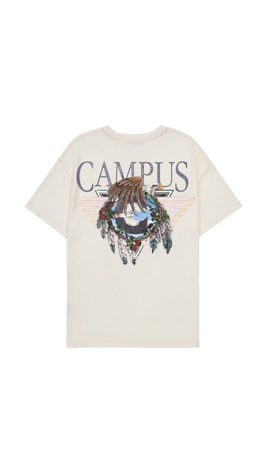 CAMPUS DREAMCATCHER TEE - CREAM