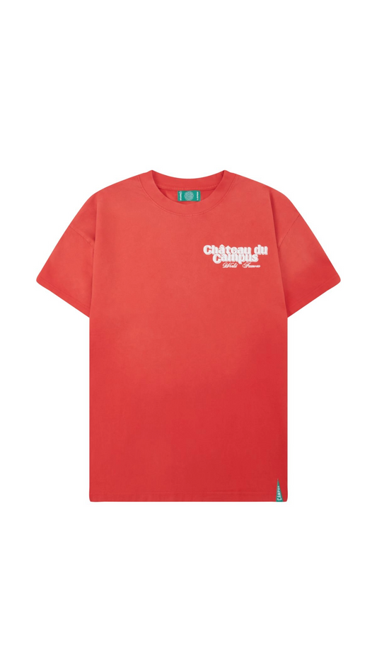 CAMPUS CHATEAU TEE - RED