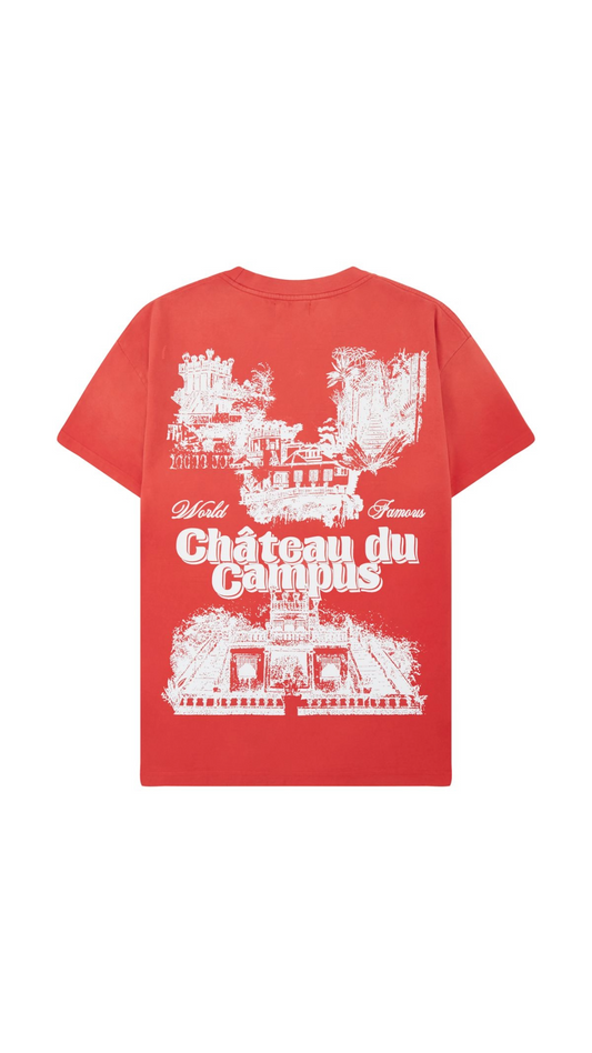 CAMPUS CHATEAU TEE - RED