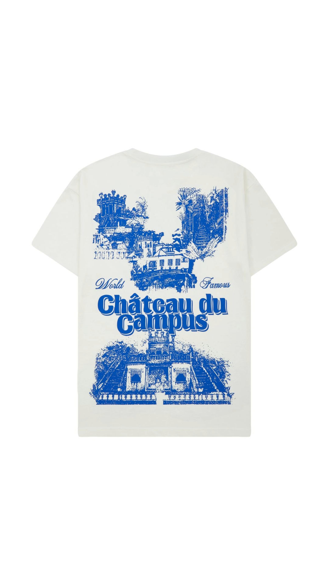 CAMPUS CHATEAU TEE - BLUE