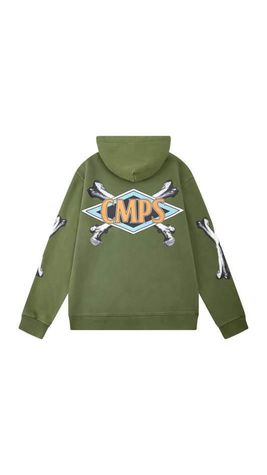 CAMPUS DEAD END HOODIE - OLIVE