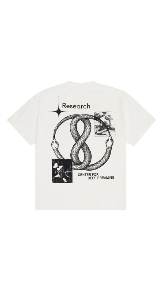 VALABASAS "RESEARCH" TEE (WHITE)