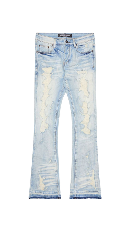 VALABASAS "TEARAWAY" STACKED DENIM