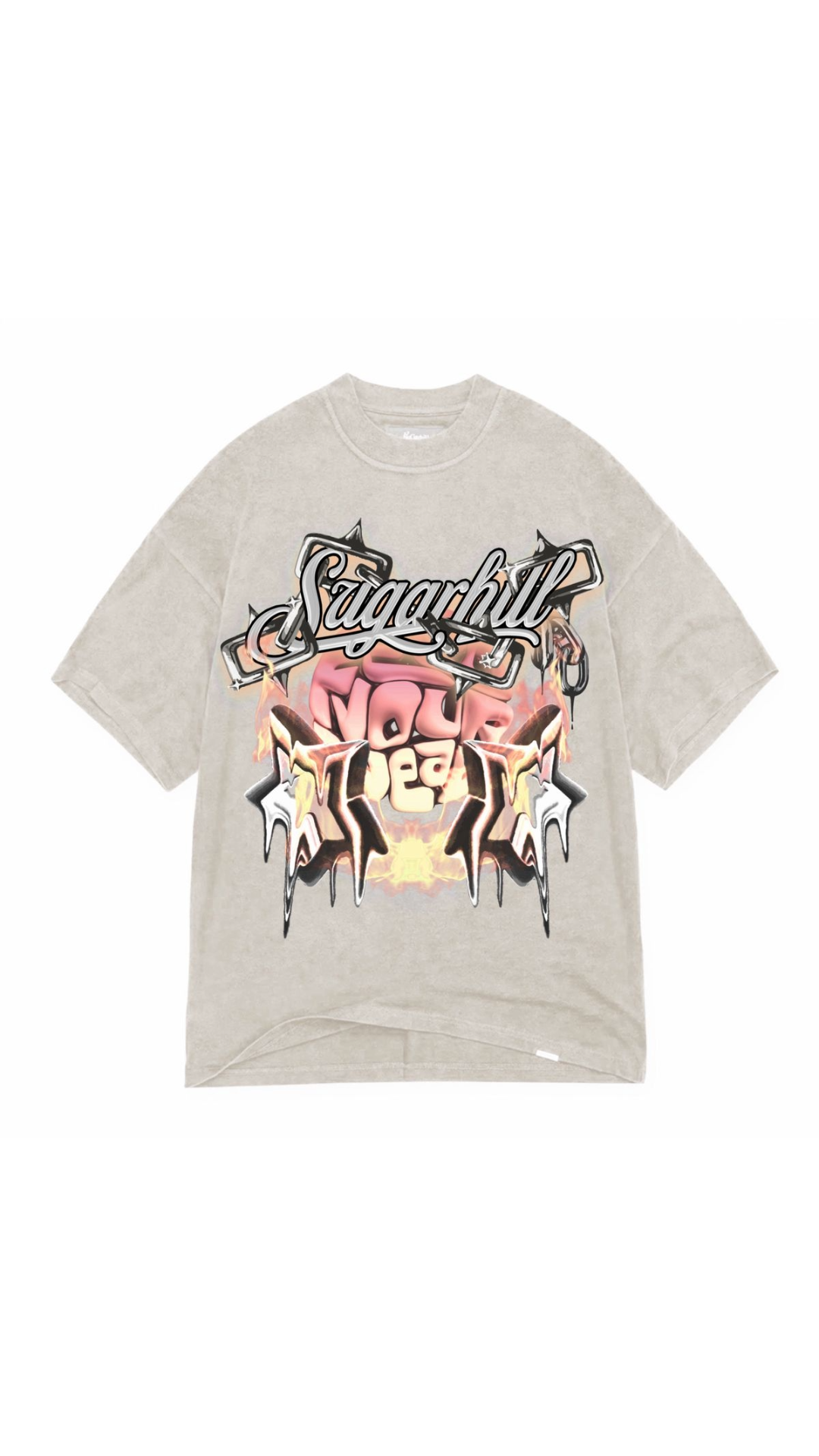 SH "HELLISH" T-SHIRT (OAT)