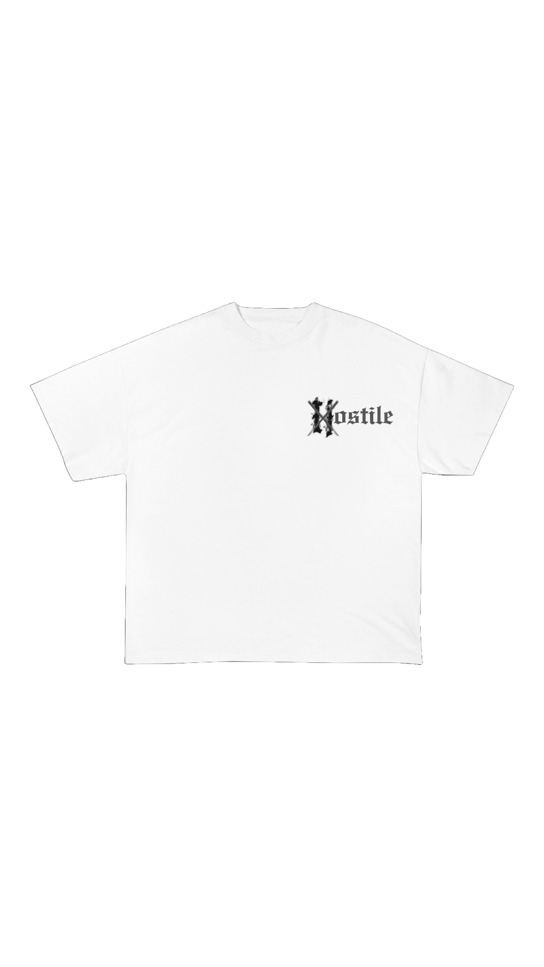 XHOSTILE "BLACK FLAME" TEE