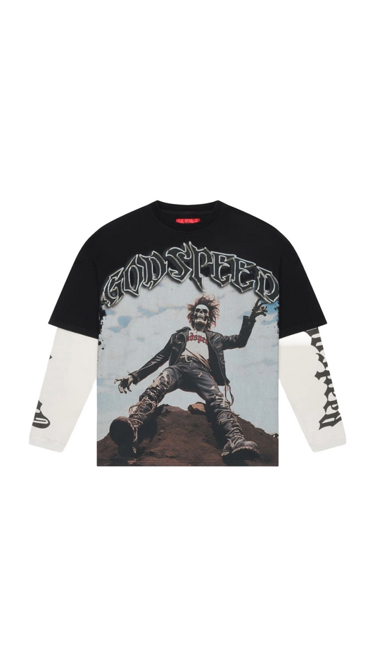 GODSPEED "ROCKER" LAYERED T-SHIRT