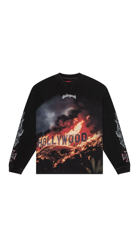 GODSPEED "HOLLYWOOD INFERNO" LS T-SHIRT