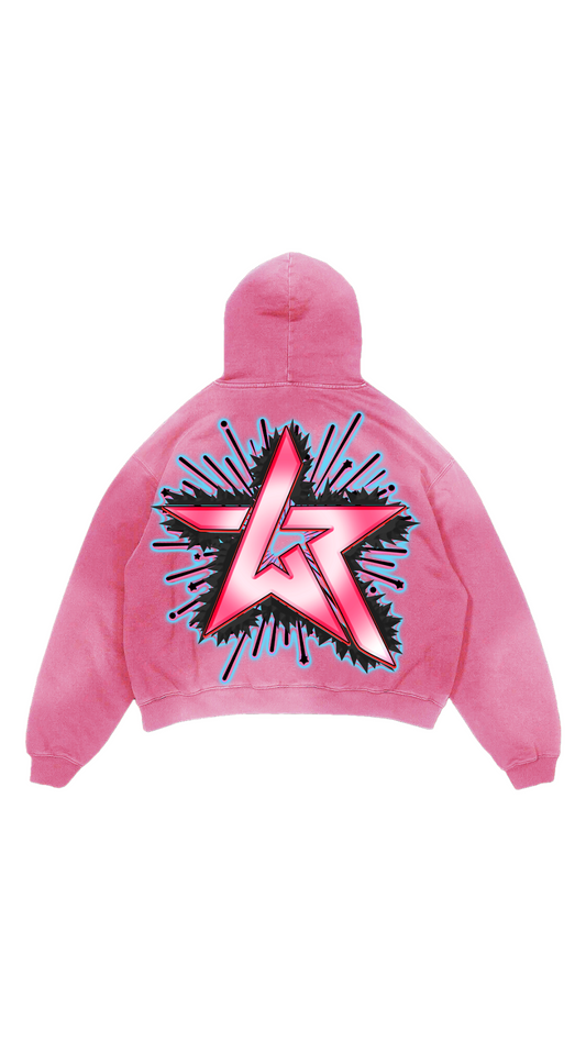 WR UP THE SCORE HOODIE (PINK)