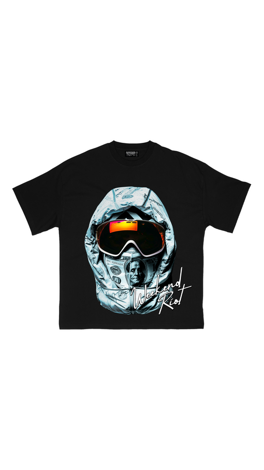 WR GET MONEY NO LOVE TEE (BLACK)