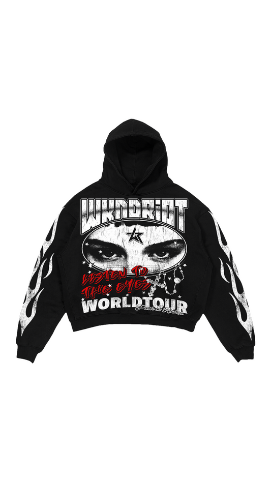 WR TOUR HOODY BLACK