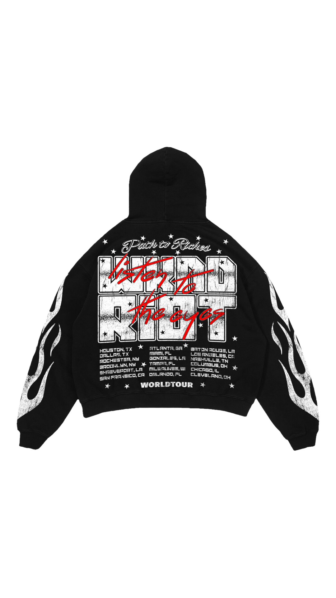 WR TOUR HOODY BLACK