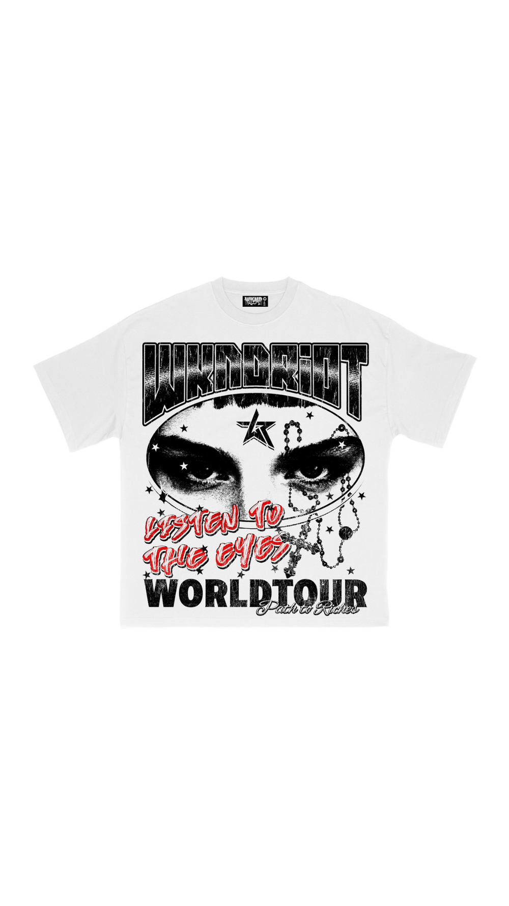 WR TOUR TEE (WHITE)