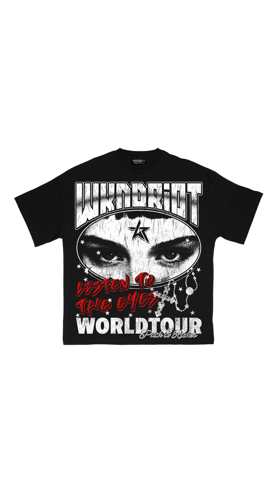 WR TOUR TEE (BLACK)