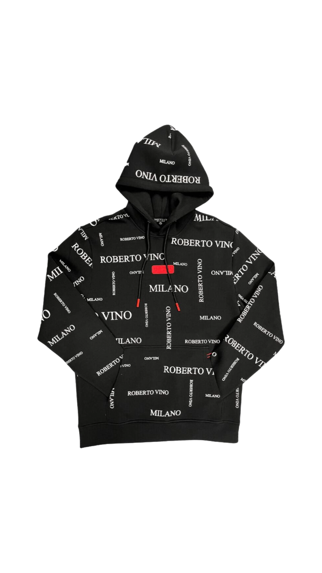 RV ALL OVER LOGO HOODIE