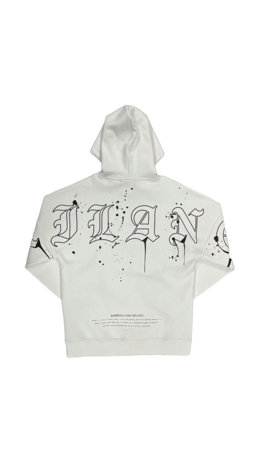 RV PAINT WHITE HOODIE