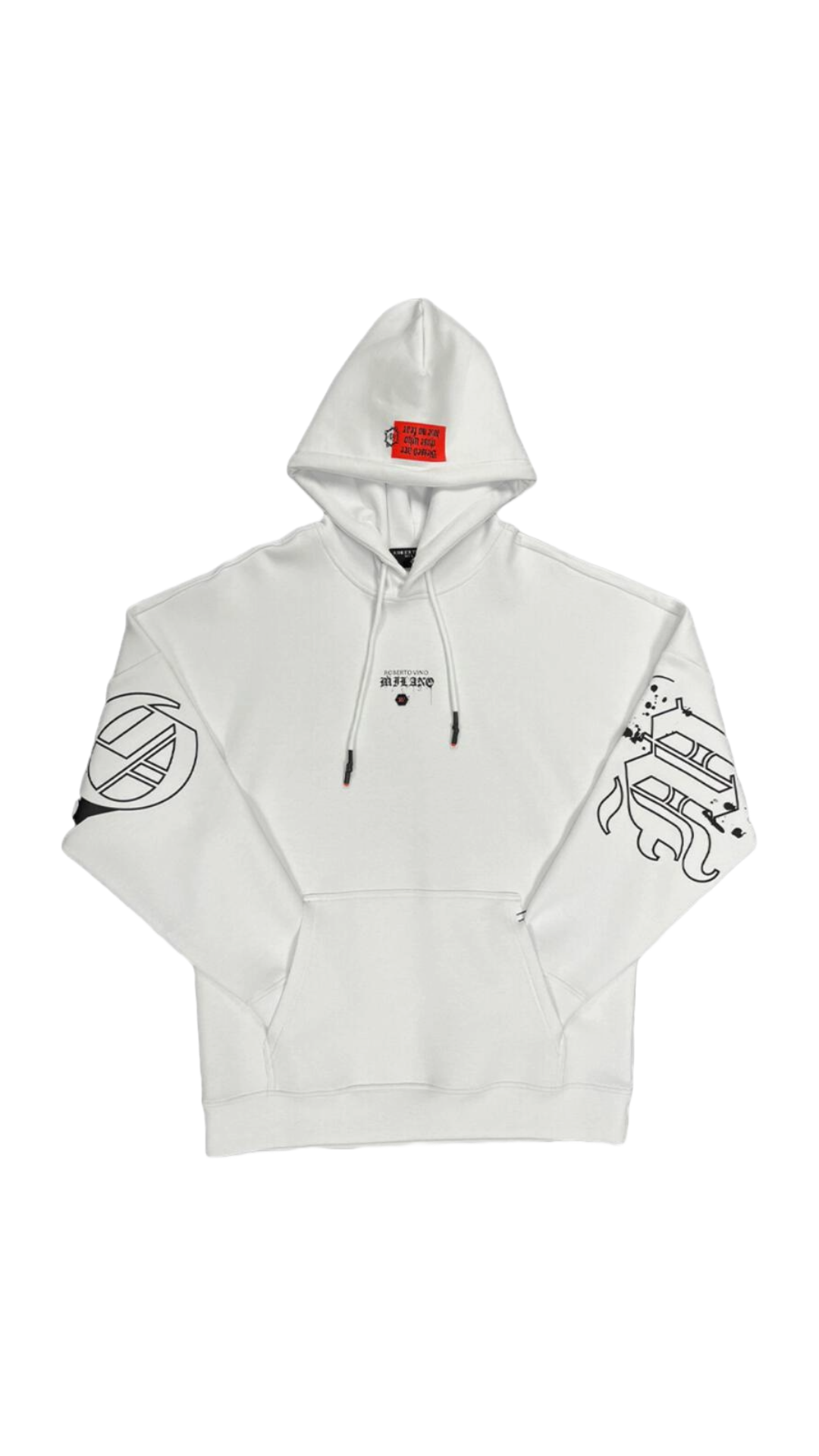 RV PAINT WHITE HOODIE